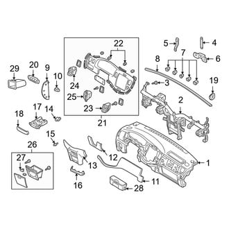 Mazda OE - Instrument Panel Components