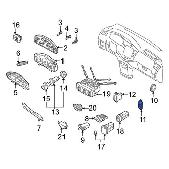 Mazda OE - Left Instrument Panel Bezel