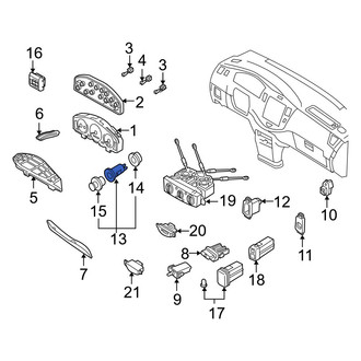 Mazda OE - Cigar Lighter Assembly