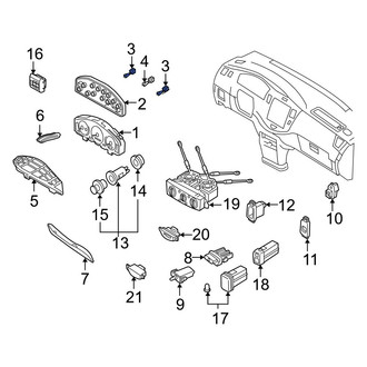 Mazda OE - Instrument Panel Light Bulb
