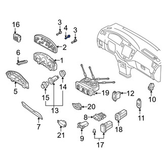 Mazda OE - Instrument Panel Light Bulb