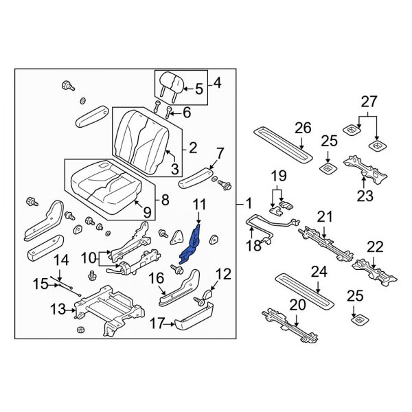 Seat Back Recliner