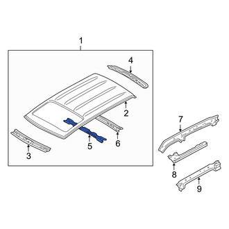 Mazda OE - Roof Bow