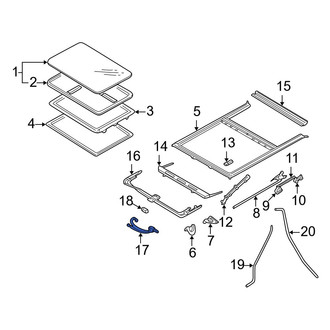 Mazda OE - Sunroof Motor