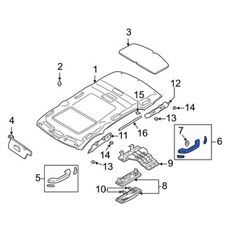 Mazda OE - Rear Interior Grab Bar