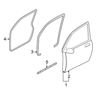 Mazda OE - Front Door - Door & Components