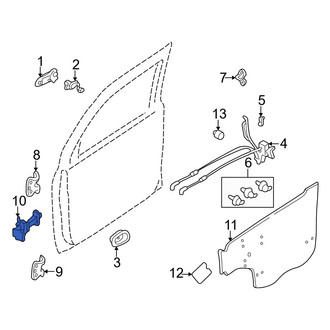 Mazda OE - Front Door Check
