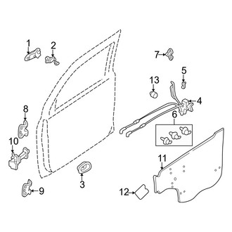 Mazda OE - Front Door - Lock & Hardware