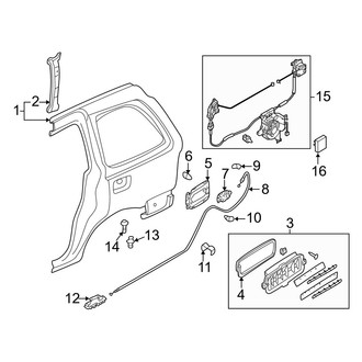 Mazda OE - Side Panel & Components