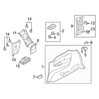 Mazda OE - Side Panel - Interior Trim