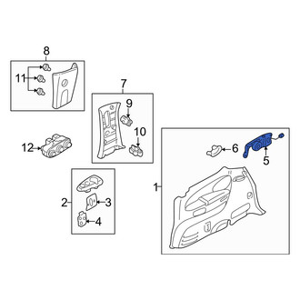 Mazda OE - Rear Rearward Speaker