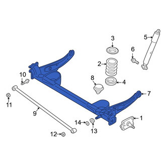 Mazda OE - Rear Suspension Subframe