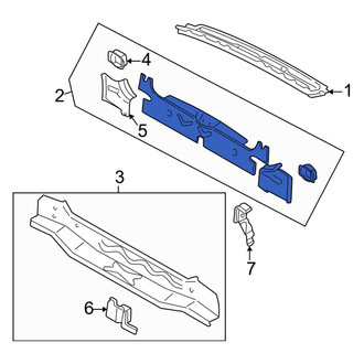 Mazda OE - Rear Inner Rear Body Panel