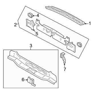 Mazda OE - Rear Body & Floor - Rear Body
