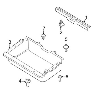 Mazda OE - Rear Body & Floor - Interior Trim