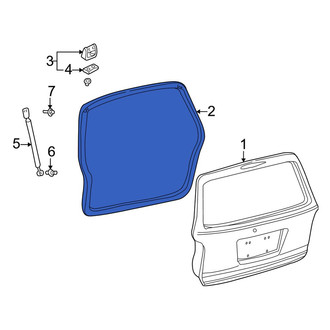 Mazda OE - Rear Hatch Seal