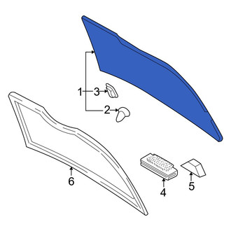 Mazda OE - Rear Liftgate Glass