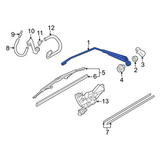 Mazda OE - Rear Wiper Arm