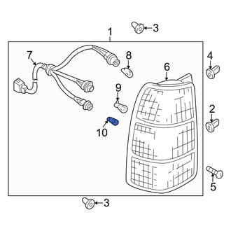 Mazda OE - Side Marker Light Bulb