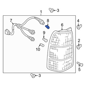 Mazda OE - Tail Light Bulb
