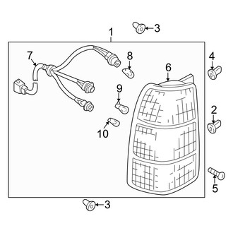 Mazda OE - Rear Lamps - Combination Lamps