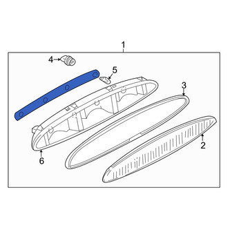 Mazda OE - Rear Center High Mount Stop Light