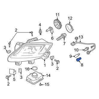 Mazda OE - Front Turn Signal Light Bulb
