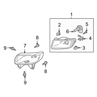 Mazda OE - Front Lamps - Fog Lamps