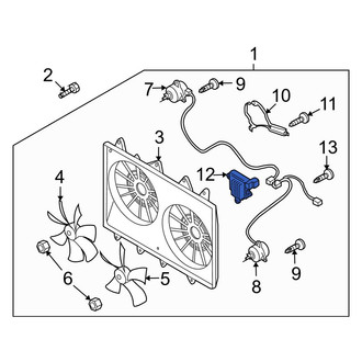 Mazda OE - Engine Cooling Fan Controller