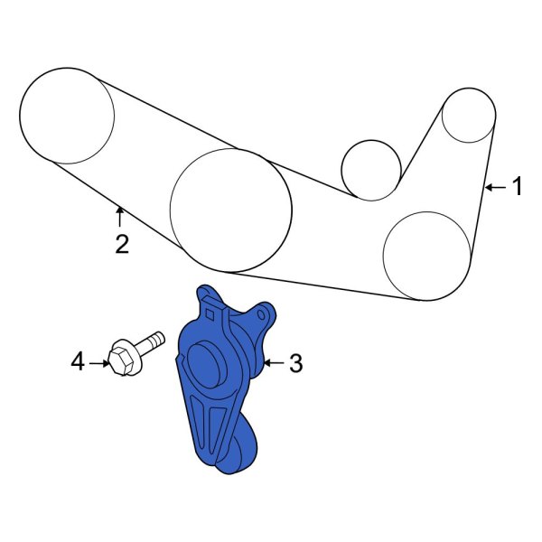 Accessory Drive Belt Tensioner Assembly