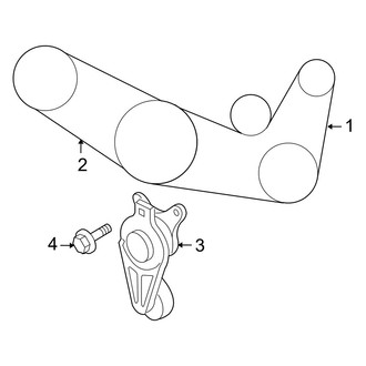 Mazda OE - Cooling - Belts & Pulleys (Grand Touring / Sport / Touring)