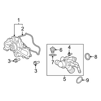 Mazda OE - Cooling - Water Pump