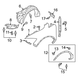Mazda OE - Fender - Exterior Trim