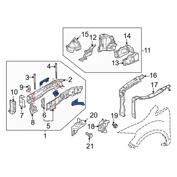 Frame Side Member Assembly