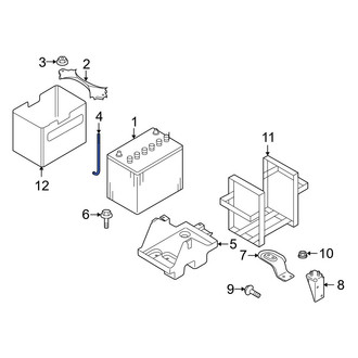 Mazda OE - Battery Hold Down Stud