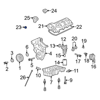 Mazda OE - Engine Valve Cover Bushing