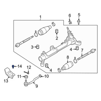 Mazda OE - Wiper Motor Bolt