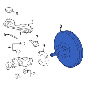 Mazda OE - Power Brake Booster