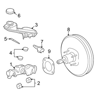 Mazda OE - Cowl - Components on Dash Panel