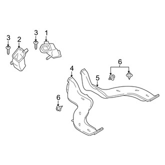 Mazda OE - Instrument Panel - Ducts