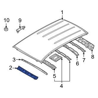 Mazda OE - Roof Header Panel