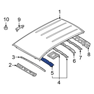 Mazda OE - Front Roof Bow