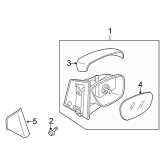 Mazda OE - Front Door - Outside Mirrors