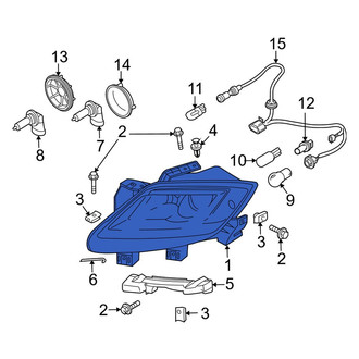 Mazda OE - Front Left Headlight