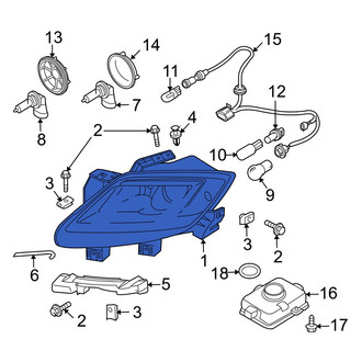 Mazda OE - Front Left Headlight