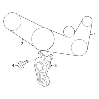 Mazda OE - Cooling - Belts & Pulleys (Grand Touring / Sport / Touring)