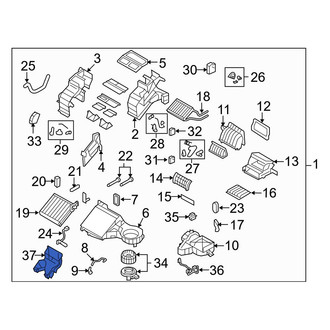 Mazda OE - Cabin Air Intake Duct