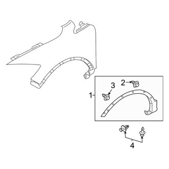 Mazda OE - Fender - Exterior Trim