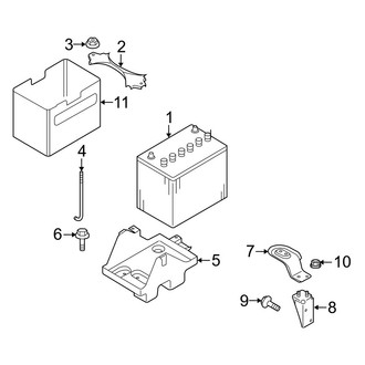 Mazda OE - Electrical - Battery