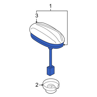 Mazda OE - Radio Antenna Mast